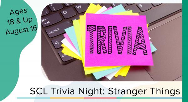 Image for event: SCL Trivia Night- Stranger Things 