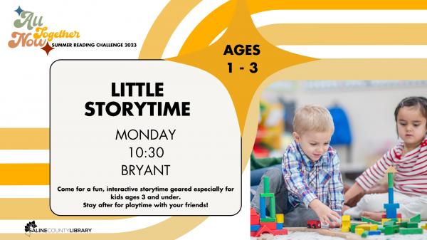 Image for event: Little Storytime