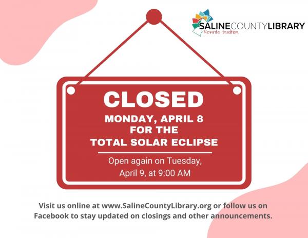 Image for event: CLOSED FOR TOTAL SOLAR ECLIPSE