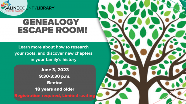 Image for event: Genealogy Escape Room