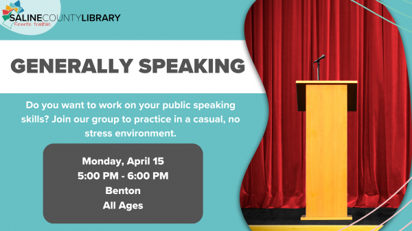 Image for event: Generally Speaking