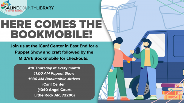 Image for event: Here Comes the Bookmobile! 