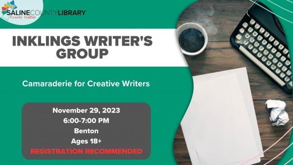 Image for event: Inklings Writer's Group