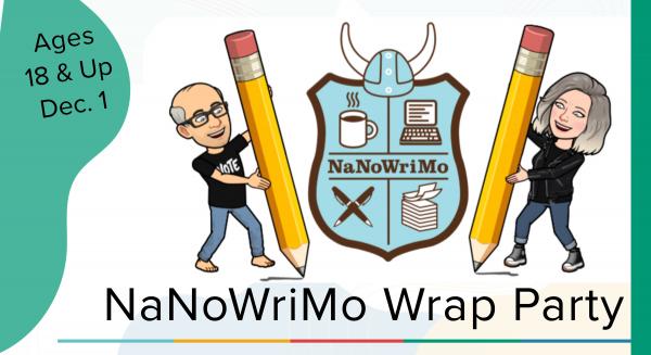 Image for event: NaNoWriMo Wrap Party
