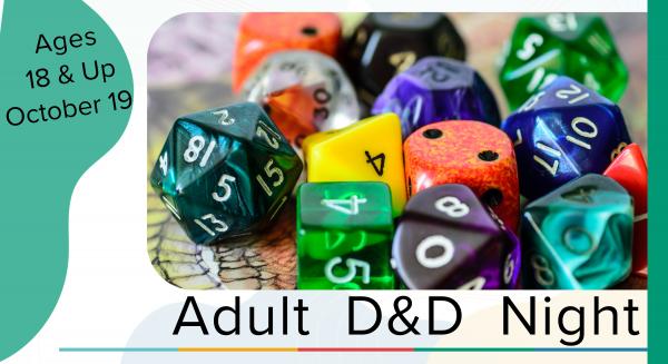 Image for event: Adult D and D Night