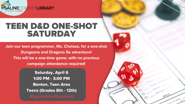 Image for event: Teen D&amp;D One-Shot