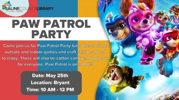 Image for event: Paw Patrol Party 