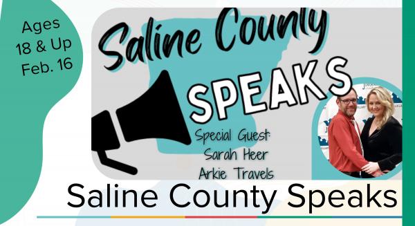 Image for event: Saline County Speaks: Arkie Travels