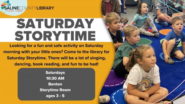 Image for event: Saturday Storytime