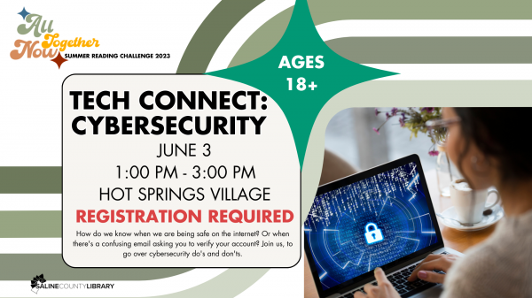 Image for event: Tech Connect - Cybersecurity Basics 