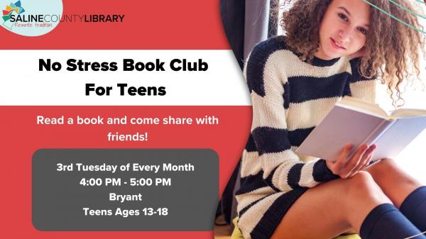 Image for event: No-Stress Book Club for Teens!