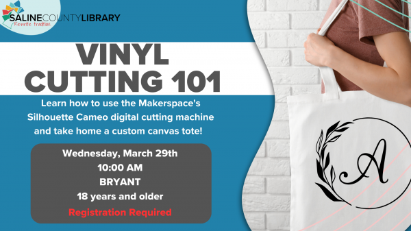 Image for event: Vinyl Cutting 101