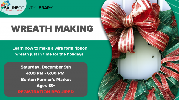 Image for event: WreathMaking LOCATION CHANGED TO BENTON LIBRARY MEETING ROOM