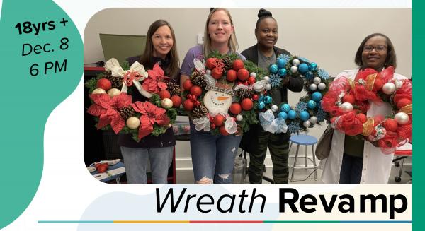 Image for event: Wreath Revamp