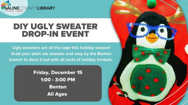Image for event: DIY Ugly Sweater Drop-in Event