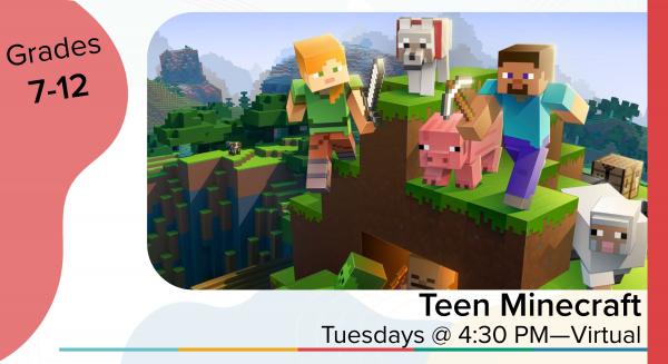 Image for event: Minecraft Tuesdays